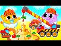 Little Construction Vehicles For Kids Toddler Zoo Songs For Baby Nursery Rhymes