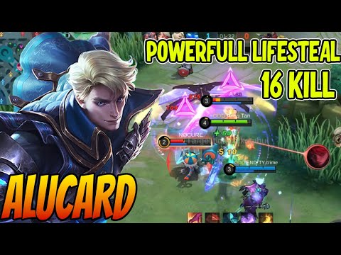 Alucard Powerfull Lifesteal Build - Alucard Best Build 2022 - Build Alucard Tertsakit 2022 ~ MLBB