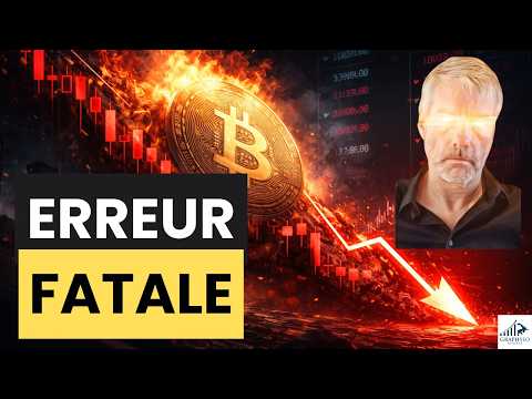 Attention : BITCOIN va encore CHUTER (le signal à voir AVANT)