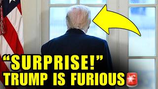 🚨Trump Just Got A BRUTAL SURPRISE Outside His Window, He's MAD!