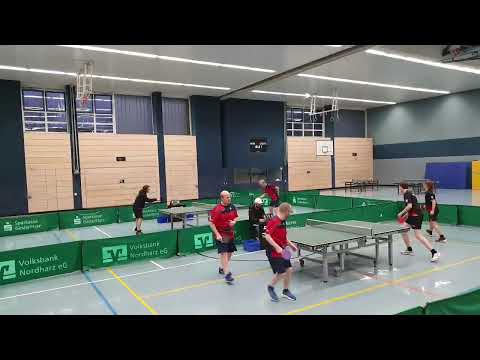 VFL Oker vs. SV Sandkamp Landesliga Braunschweig Tischtennis