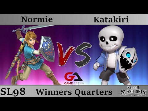 SmashLAN'd 98 - Winners Quarters: Normie (Link) vs Katakiri (Sans Mii Gunner)