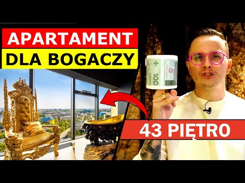 APARTAMENT DLA BOGACZY NA 43 PIĘTRZE W SKY TOWER - JAK WYGLĄDA APARTAMENT PREZYDENCKI?!
