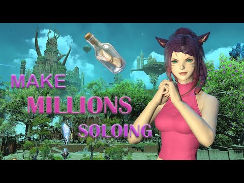 Soloing Endwalker Maps for Millions of Gil - No Crafting No Gathering