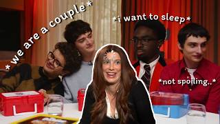 Stranger Things 5 cast being funny