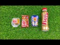 Oddly Satisfying L Unpacking Big Burger KitKat Chupa Chups Box AND Twix Drink ASMR Sounds