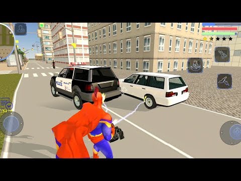 Energy Joe (Energy Man Destroyer Police Car) Energy Joe With Electric Machine Gun - Gameplay HD