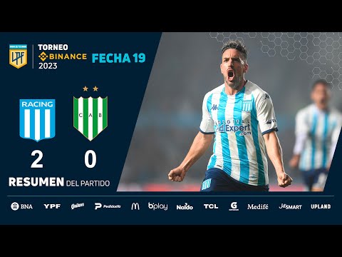 #TorneoBinance 2023 | Fecha 19 | resumen de Racing - Banfield