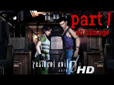 Resident Evil 0 HD Remaster Walkthrough Part 1 - No Damage Hard Mode - Train