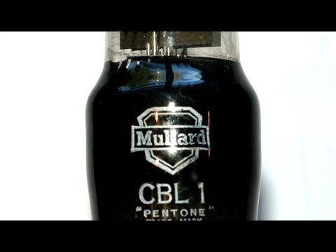 Unboxing A Mullard Pentone CBL1 Double Diode Output Pentode   #UnboxingVintageElectronicComponents