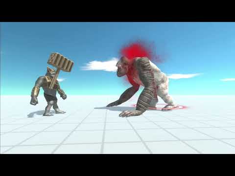 Ghor Hammer VS One Goro The Giant Animal Revolt Battle Simulator gameplay
