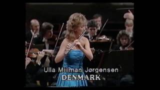Mozart flute concerto 1. Mvt. Ulla Miilmann 1987