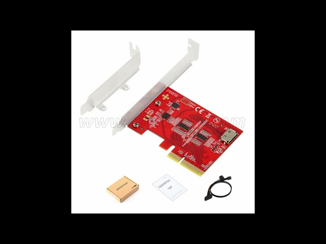 Vídeo relacionado con Chenyang Cable PCIe PCI-Express OCuLink PCIe SFF-8611 a SFF-8611 Cable Activo de Datos SSD