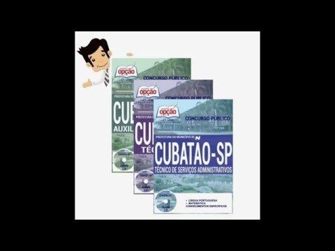 Apostilas do Concurso Cubatão /SP 2016 - Diversos Cargos