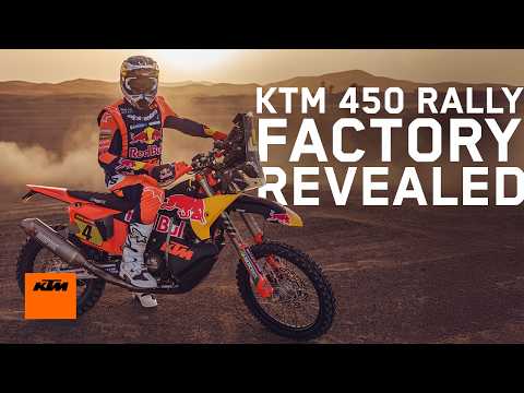 KTM 450 RALLY Bike Check with Daniel Sanders | KTM