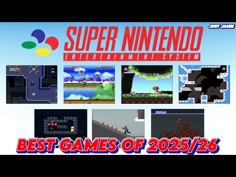 New Super Nintendo Games of 2025/2026 (Time Stamps/Links) #snes #supernintendo #snesgames