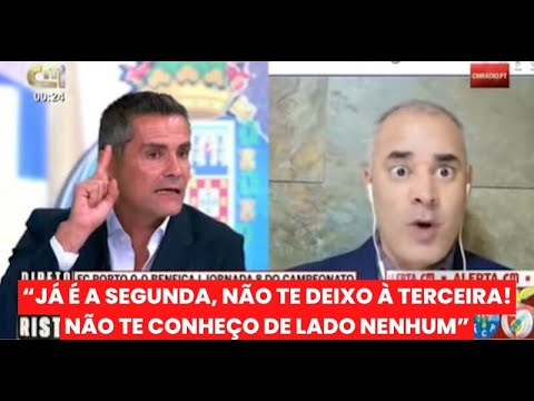 Peixeirada entre Tiago Silva e Marco Ferreira após o clássico no Dragão