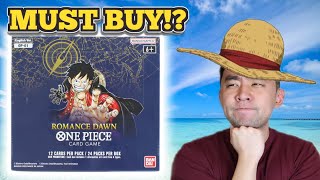 ONE PIECE Romance Dawn Booster Box Opening! Best TCG of 2022!