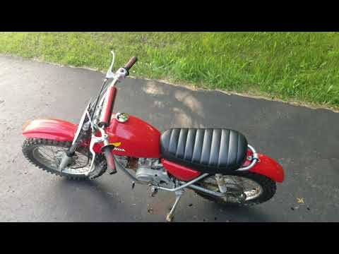 Vtg 1970's Honda SL70 Motosport Dirt Bike Off Road Motorcross
