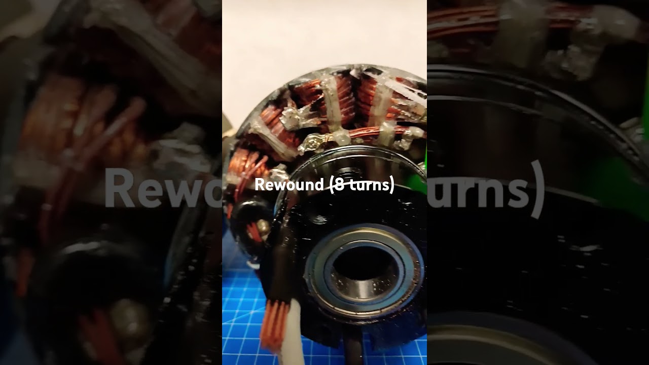 Revolt RV-160Em original and rewound