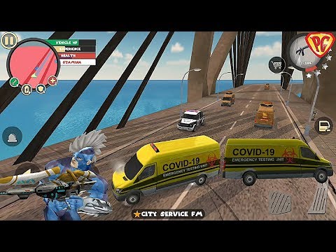 Rope Hero: Vice Town #33 New Update - New Cars