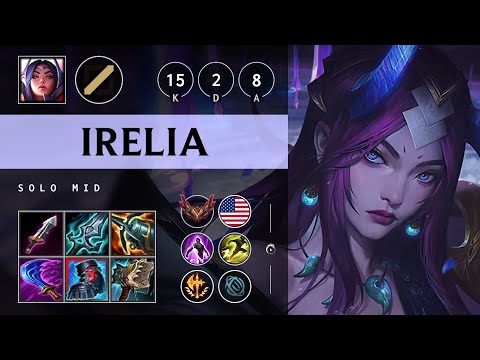 Irelia Mid vs Cassiopeia - NA Grandmaster Patch 25.15