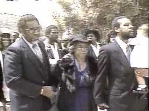 Marvin Gaye Funeral 1