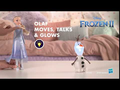 Disney Frozen 3 Talk and Glow Olaf and Elsa Doll