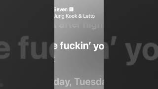 Download lagu SEVEN EXPLICIT VERSION OH MY GOD?!??!?!?!?!?!#shorts#jungkook#seven#explicit mp3