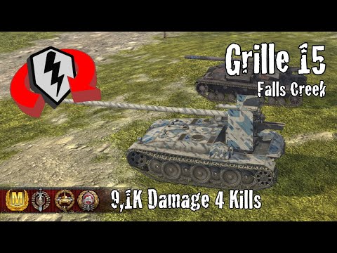 Grille 15  |  9,1K Damage 4 Kills  |  WoT Blitz Replays