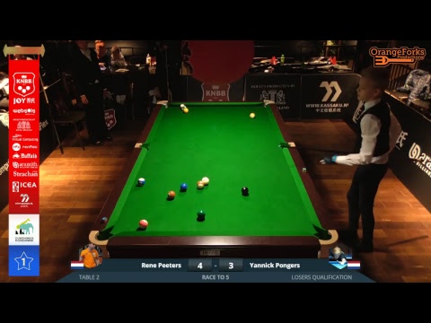 Table 2- Nederlands Kampioenschap Chinese 8-ball / Dutch Championship Chinese Pool 2018