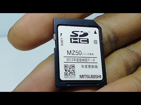 Mitsubishi MZ50 Radio Japanese SD card unlock