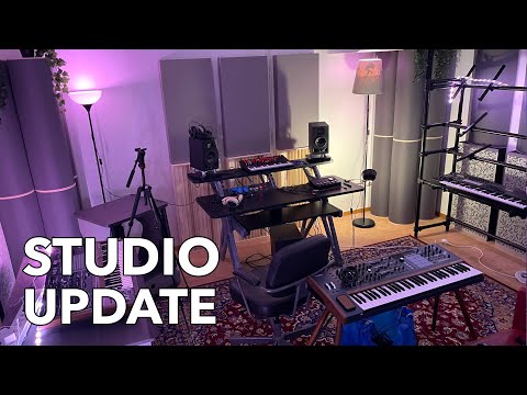 Building a Synthesizer Music Studio ep 4 // time for acoustic treatment