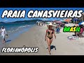 La PLAYA más VISITADA por los TURISTAS!!! 🌴😎👍🇧🇷| CANASVIEIRAS, Florianópolis. Brasil 2023.