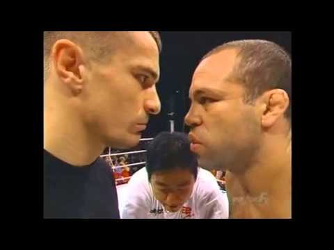Cro cop vs Wanderlei Silva 1 best MMA staredown