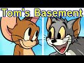 Friday Night Funkin' VS Jerry FULL WEEK | Tom's Basement Show (FNF Mod) (Creepypasta) (Tom & Jerry)
