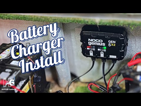 NOCO Marine On-Board Battery Charger Install