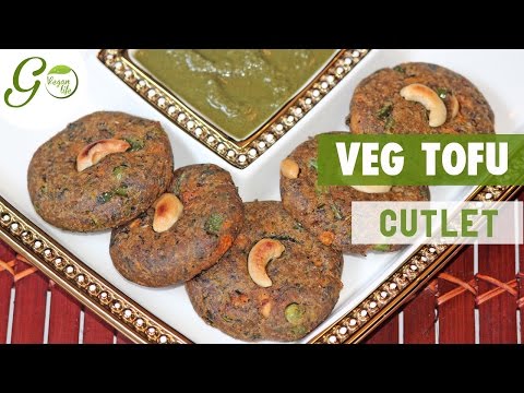 Vegan Recipe l Vegetable Tofu Cutlet I  Go Vegan Life
