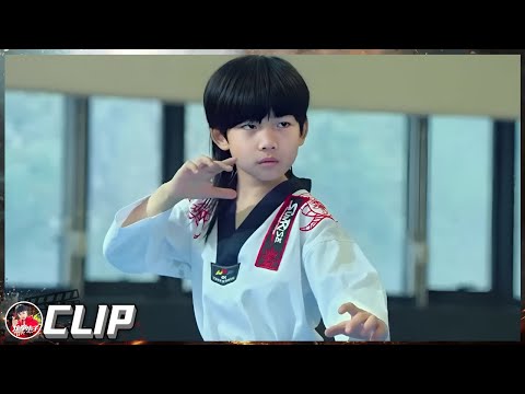 【ENG SUB】Lin Qiunan's best fight scenes! Kung fu vs Taekwondo! 《龙拳小子》 / Kungfu Boys