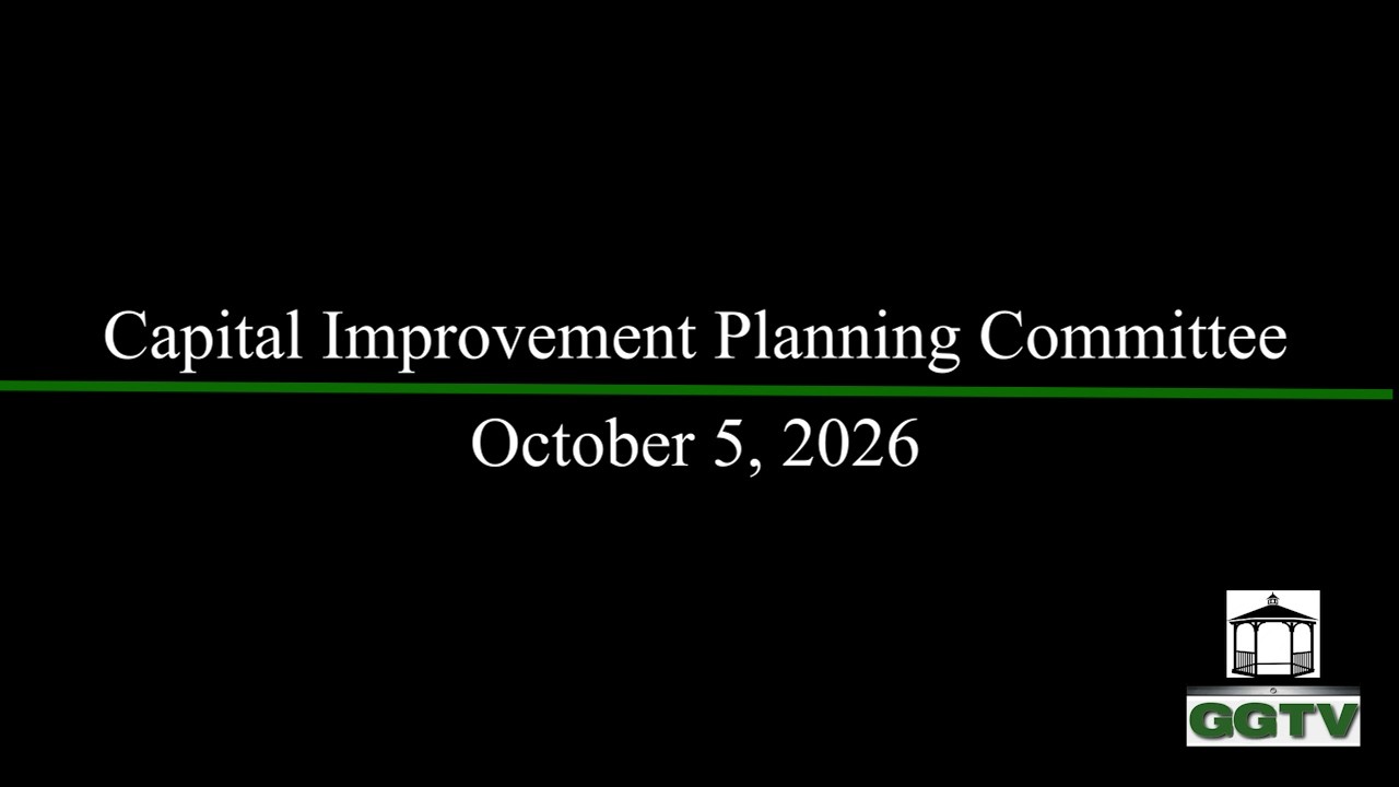 From the Capital Planning