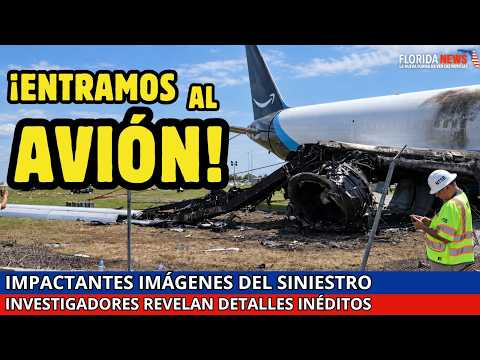 ASÍ quedó el 767 de PRIME AIR en Miami, EXCLUSIVO imágenes inéditas  🚨del INTERIOR DE la Aeronave