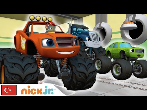 Blaze ve Yol Canavarları | Gizemli Haydut Kupayı Çaldı! | Nick Jr.