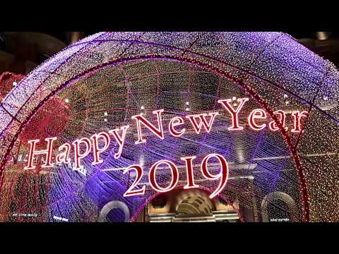 Mandarin Oriental Hotel Taipei 2019 Happy New Year Decoration