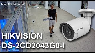 HIKVISION DS-2CD2043G0-I (4 мм) - відео 3