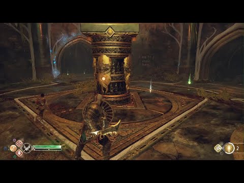 God of War Tyr's Temple Winds of Hel Coming back to flip Temple solution