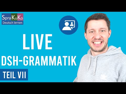 DSH Grammatik Teil 7 - Wissenschaftliche Strukturen in der DSH-Prüfung
