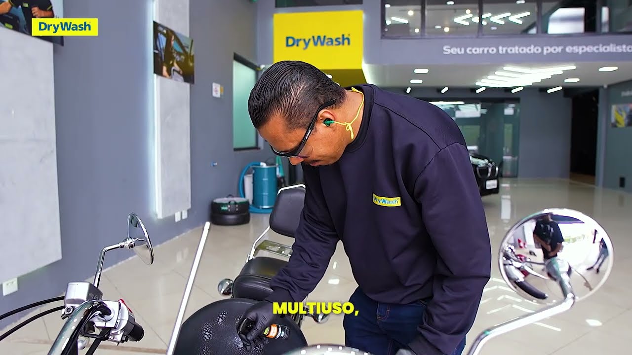 V&iacute;deo da linha DryWash Duas Rodas em a&ccedil;&atilde;o