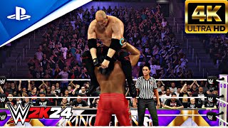 WWE 2K24 - The Great Khali Vs Monster Kane | PS5 4k