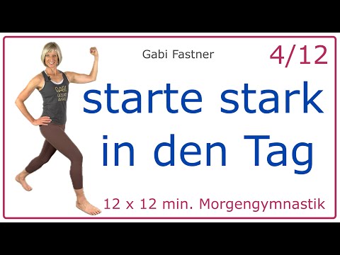 4/12 🌷 12 min. start the day strong | powerful morning exercises, without equipment, standing