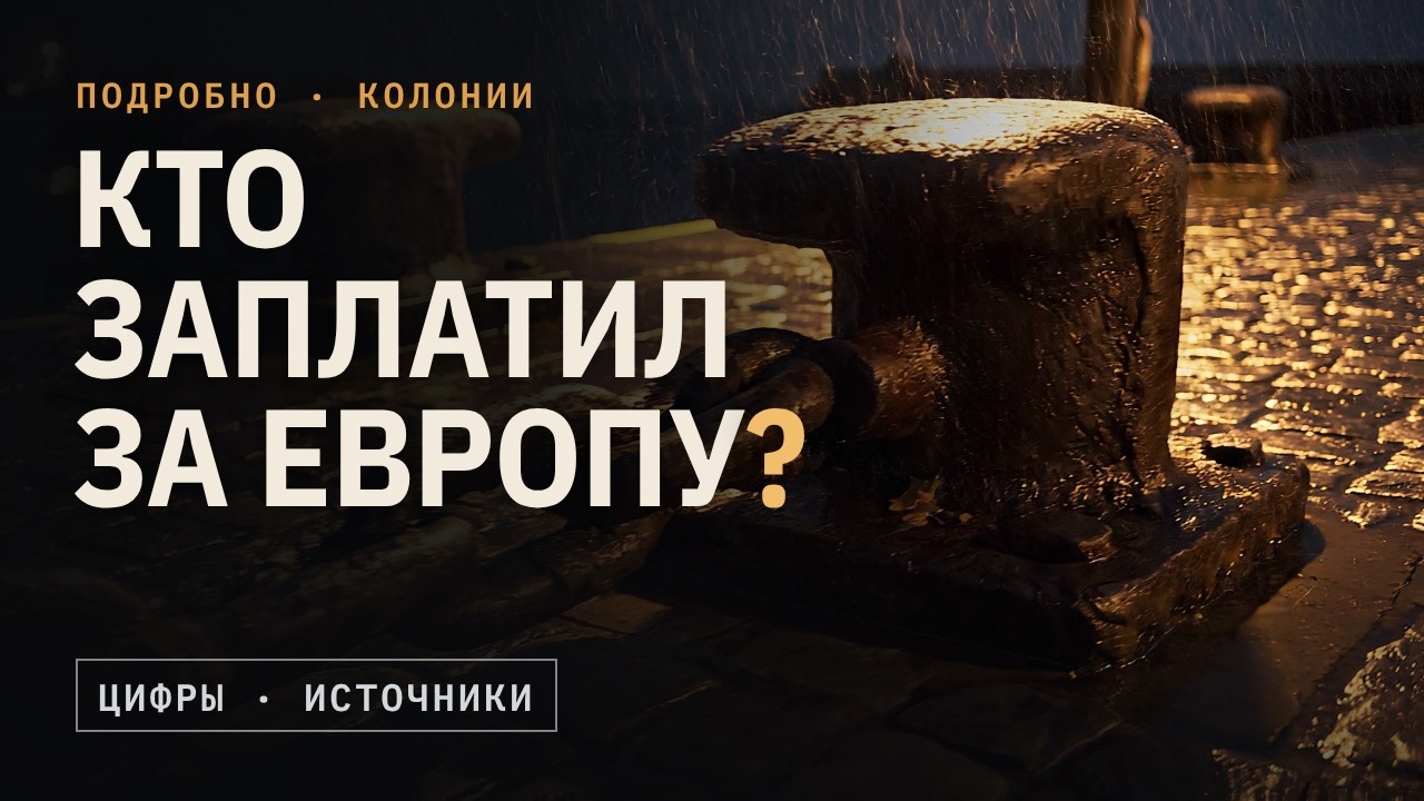 Европа разбогатела на колониях? Разбор с цифрами